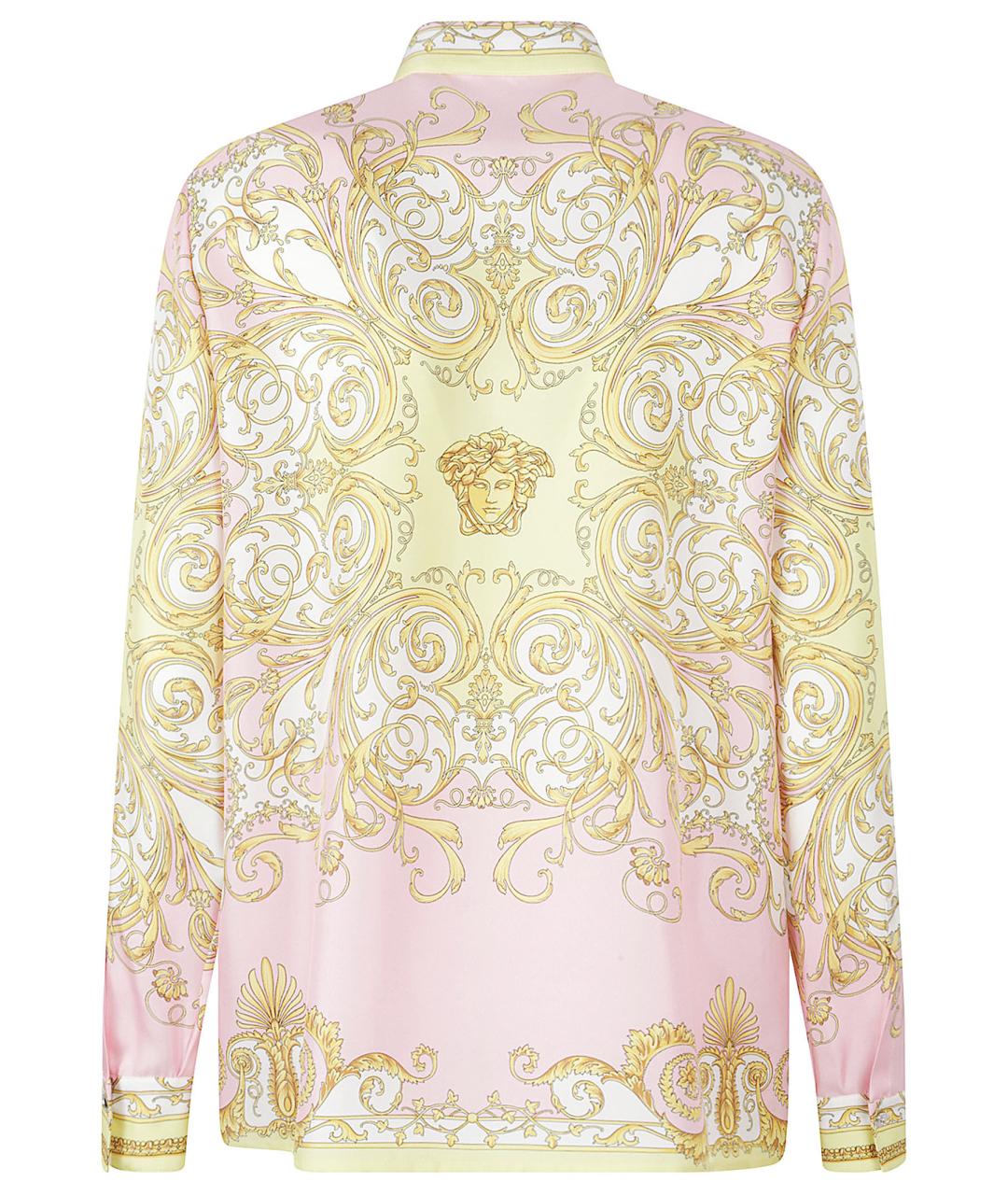 VERSACE Мульти шелковая рубашка, фото 3