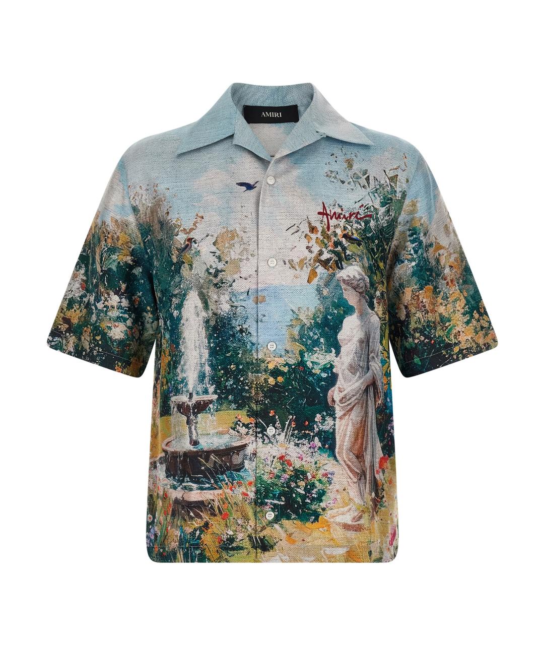 AMIRI Мульти шелковая кэжуал рубашка, фото 1
