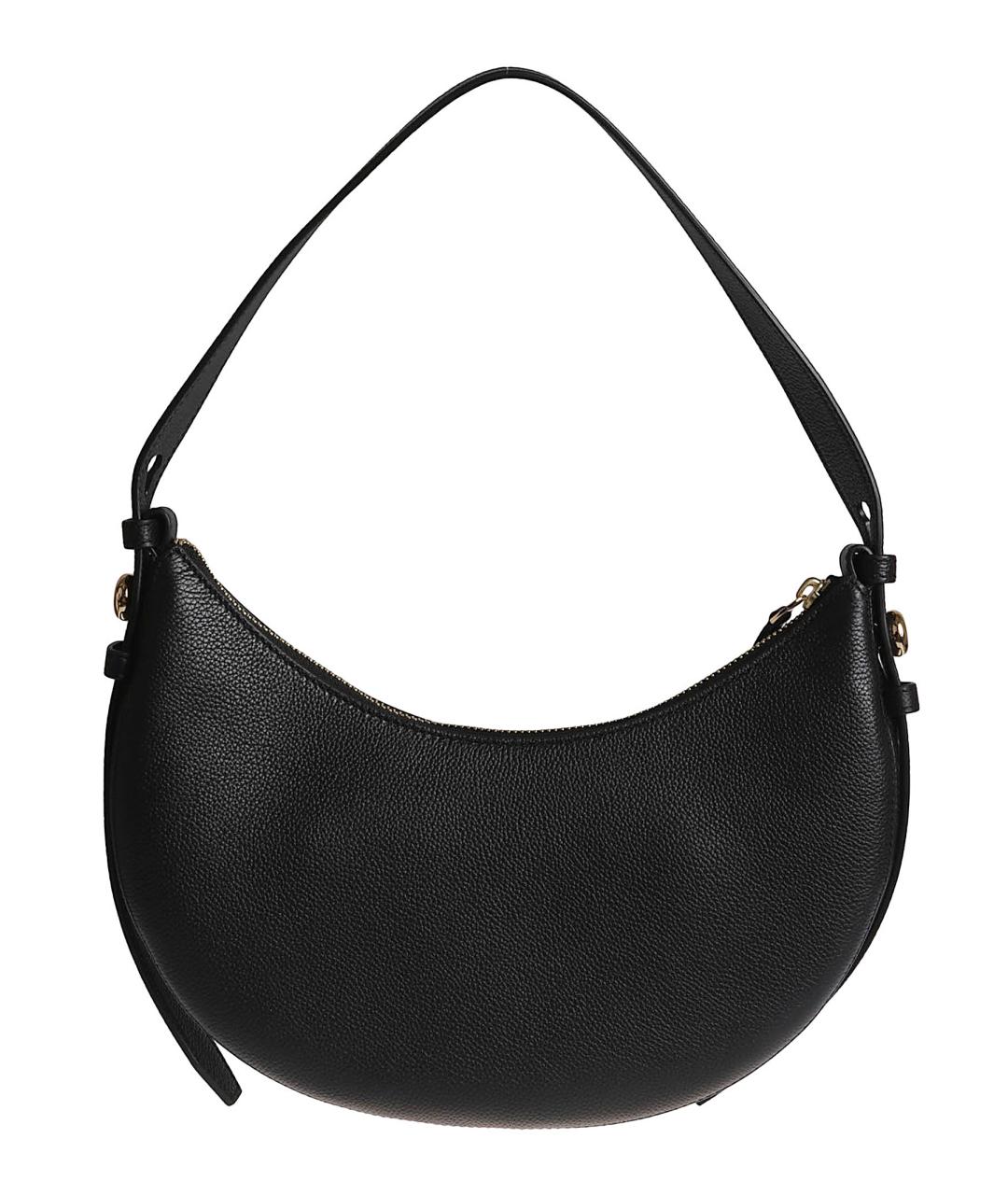 TORY BURCH Черная кожаная сумка через плечо, фото 2