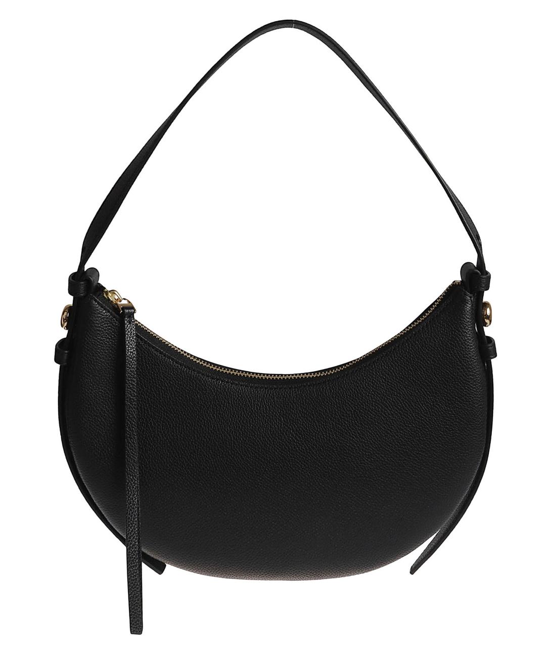 TORY BURCH Черная кожаная сумка через плечо, фото 1