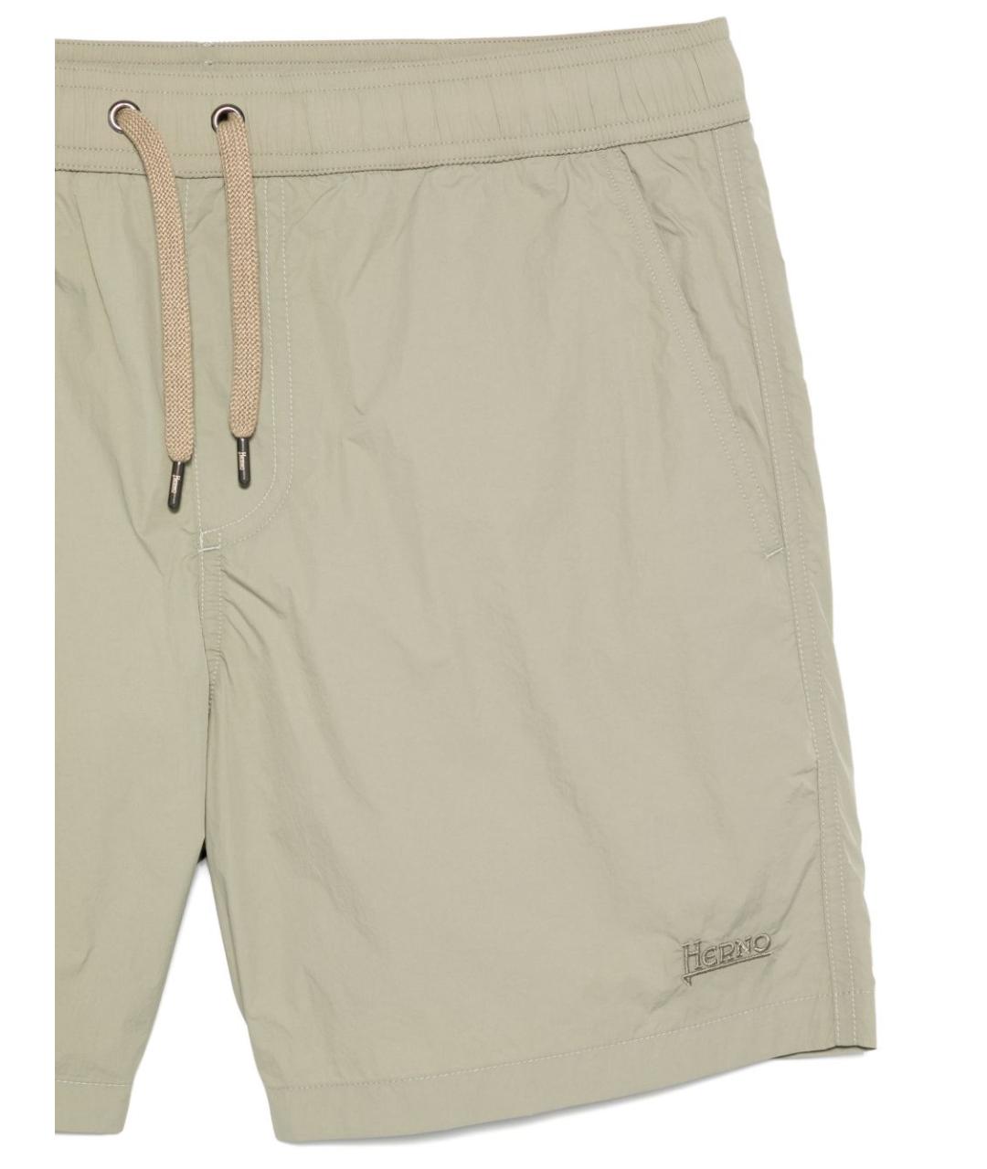 HERNO Зеленые плавки, фото 3