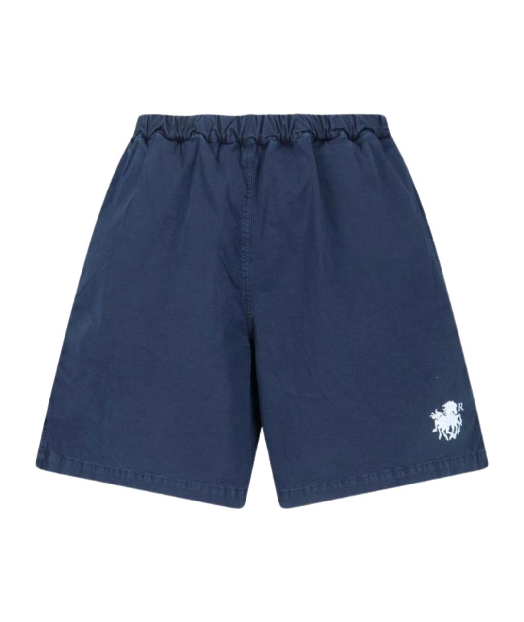 RANRA Синие хлопковые шорты, фото 1
