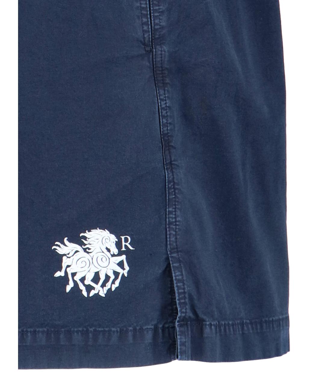 RANRA Синие хлопковые шорты, фото 5