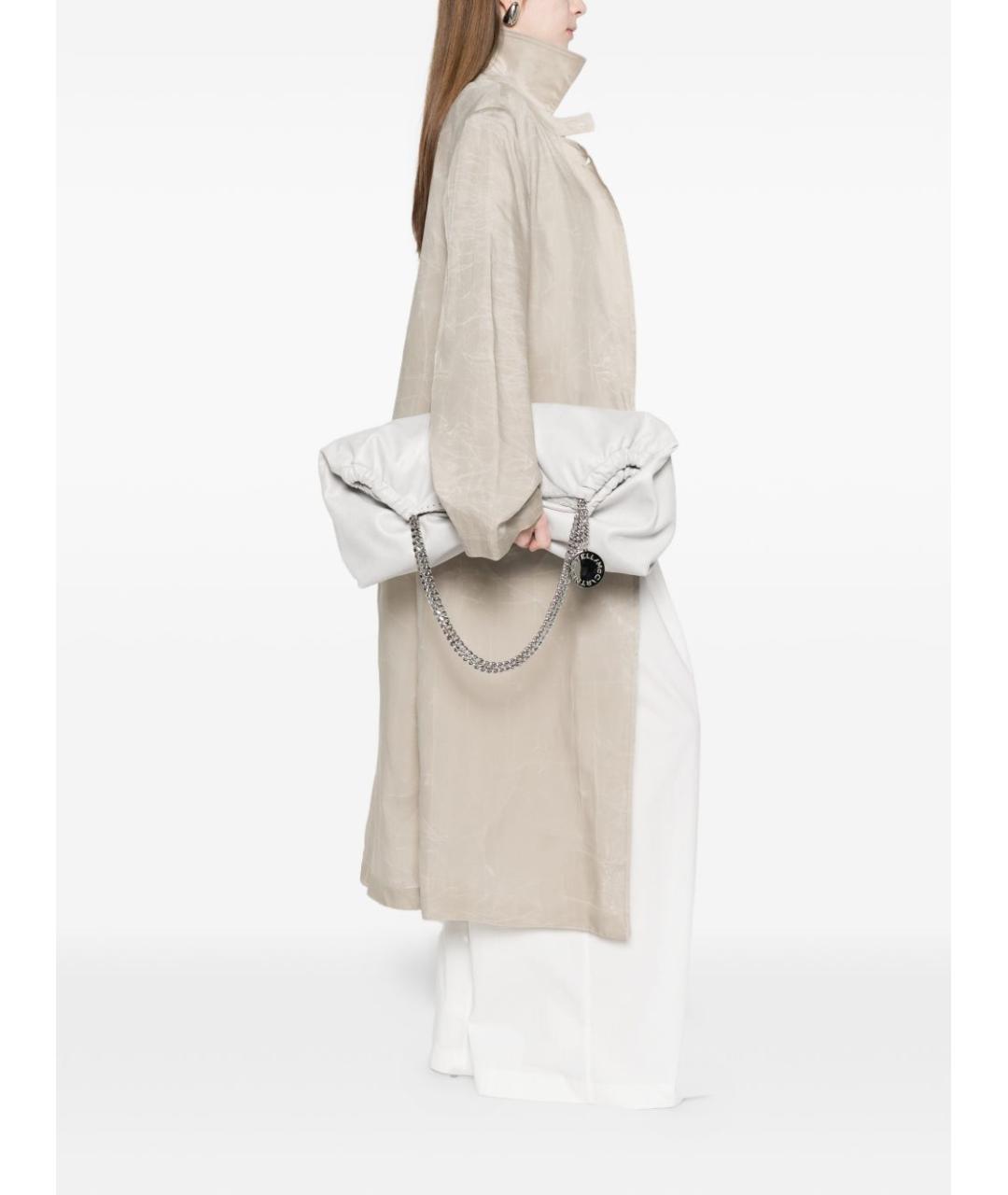 STELLA MCCARTNEY Серая сумка тоут из искусственной кожи, фото 5