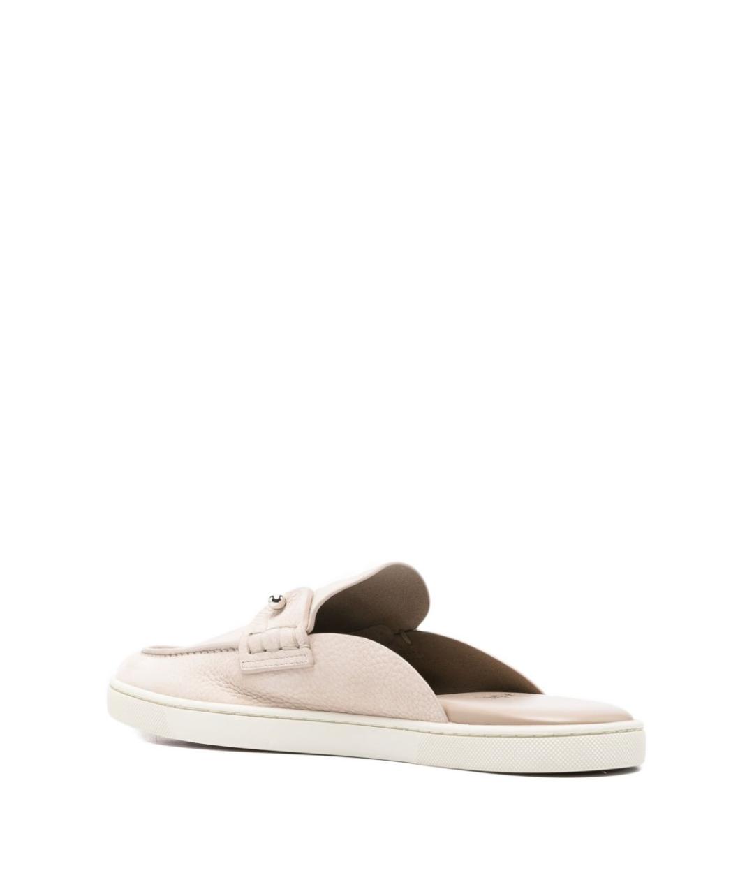 CHRISTIAN LOUBOUTIN Бежевые сандалии, фото 3