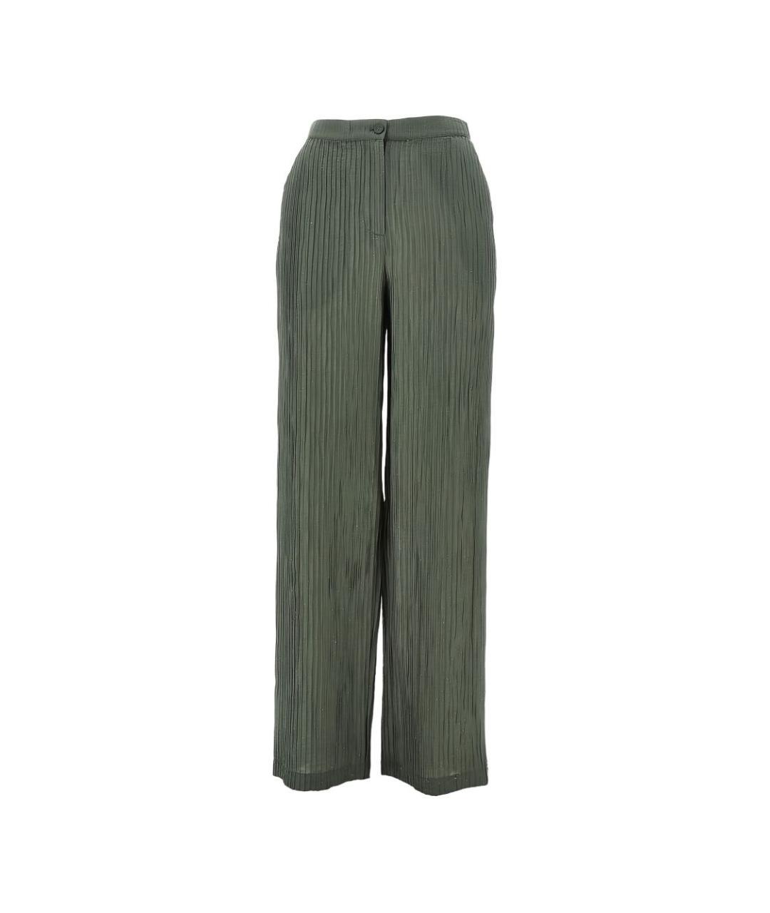 EMPORIO ARMANI Полиамидовые прямые брюки, фото 3