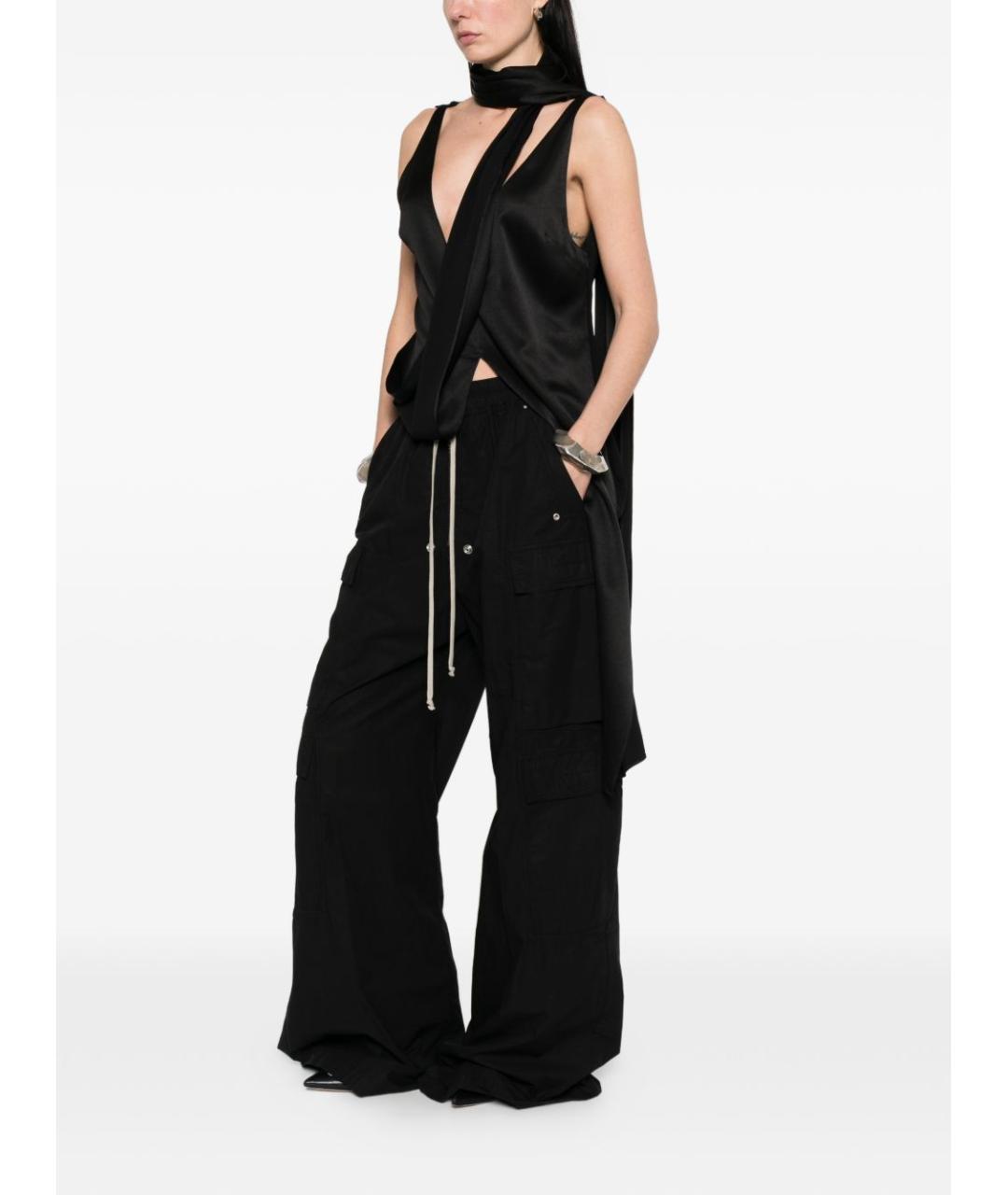 RICK OWENS DRKSHDW Черные прямые джинсы, фото 3