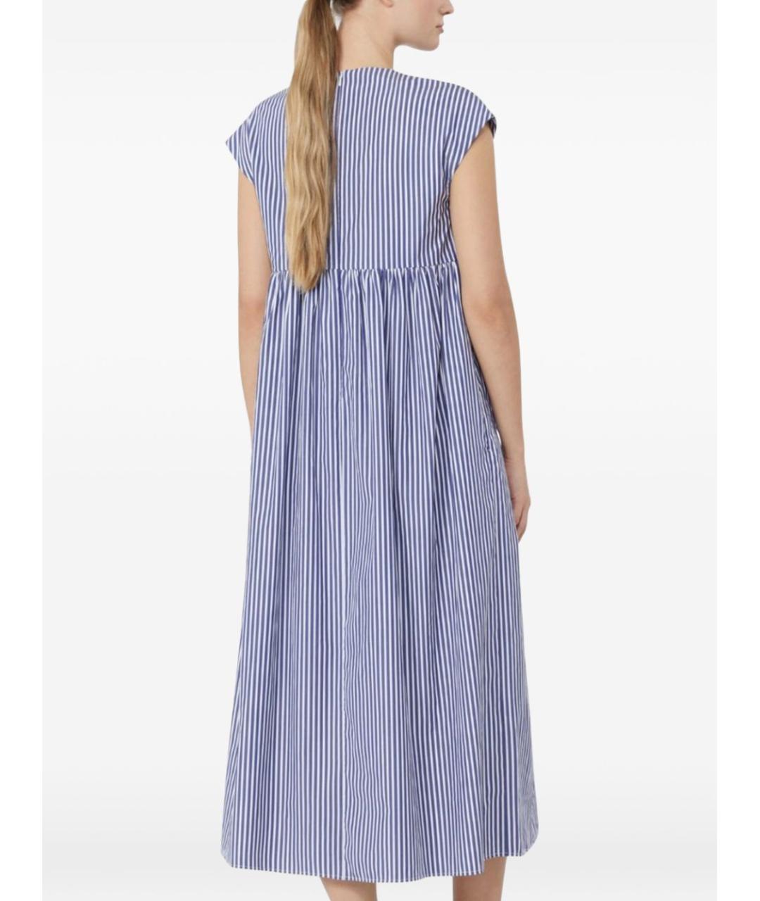 WEEKEND MAX MARA Мульти хлопковое повседневное платье, фото 3