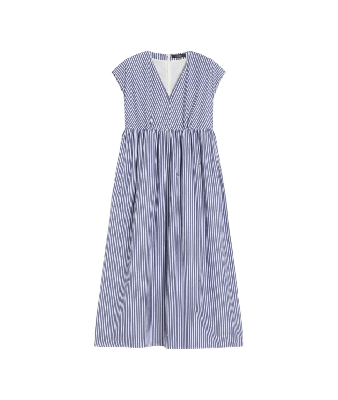 WEEKEND MAX MARA Мульти хлопковое повседневное платье, фото 1