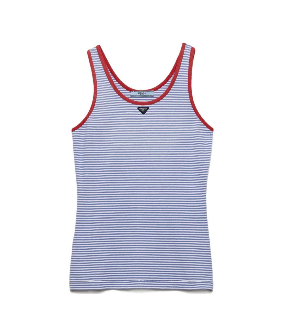 PRADA Хлопковая майка, фото 1