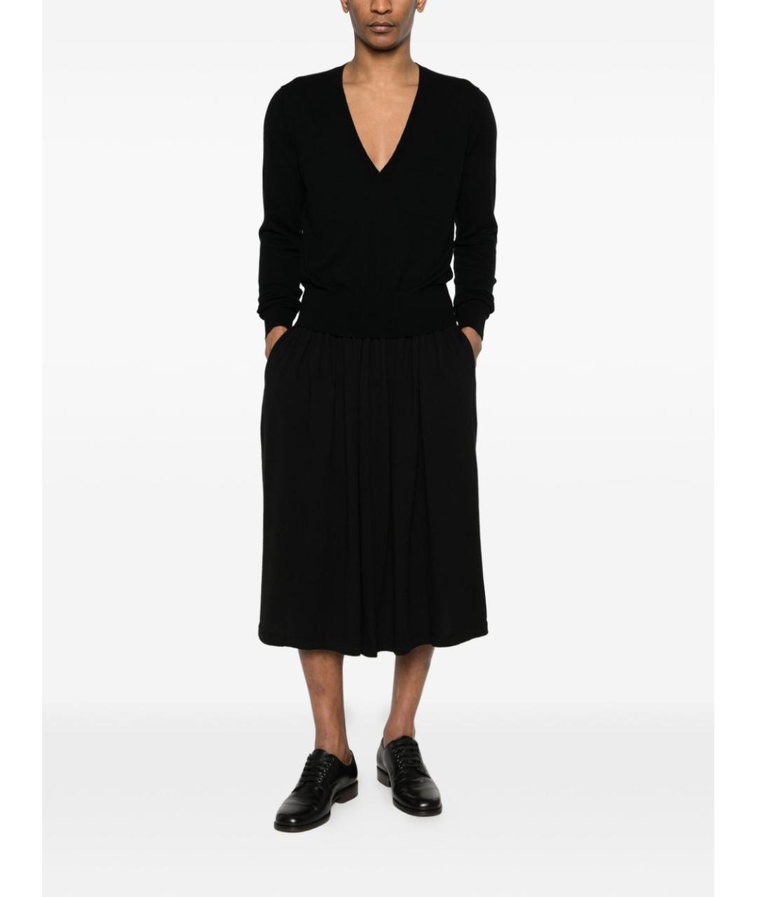 EXTREME CASHMERE Черный шерстяной джемпер / свитер, фото 5