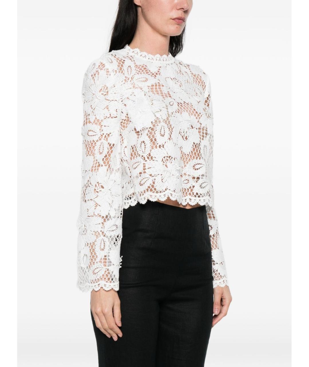 SELF-PORTRAIT Белая блузы, фото 5