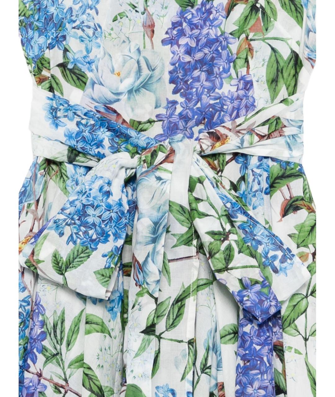 SAMANTHA SUNG Мульти хлопковое повседневное платье, фото 2