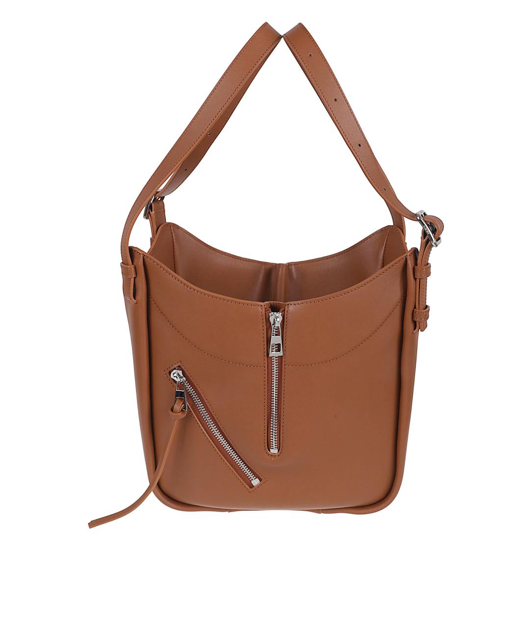 LOEWE Коричневая кожаная сумка тоут, фото 1