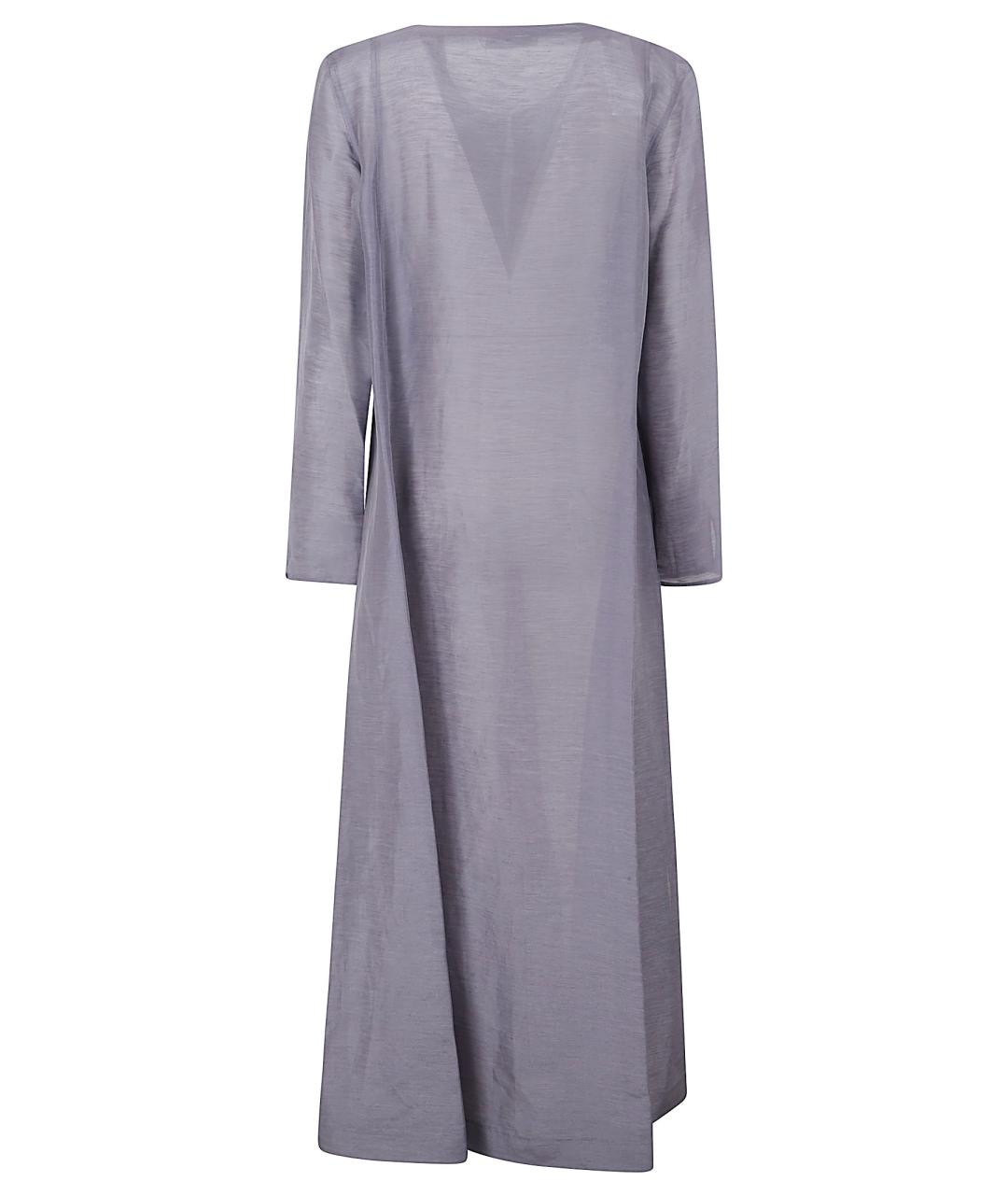 TORY BURCH Фиолетовое льняное платье, фото 3