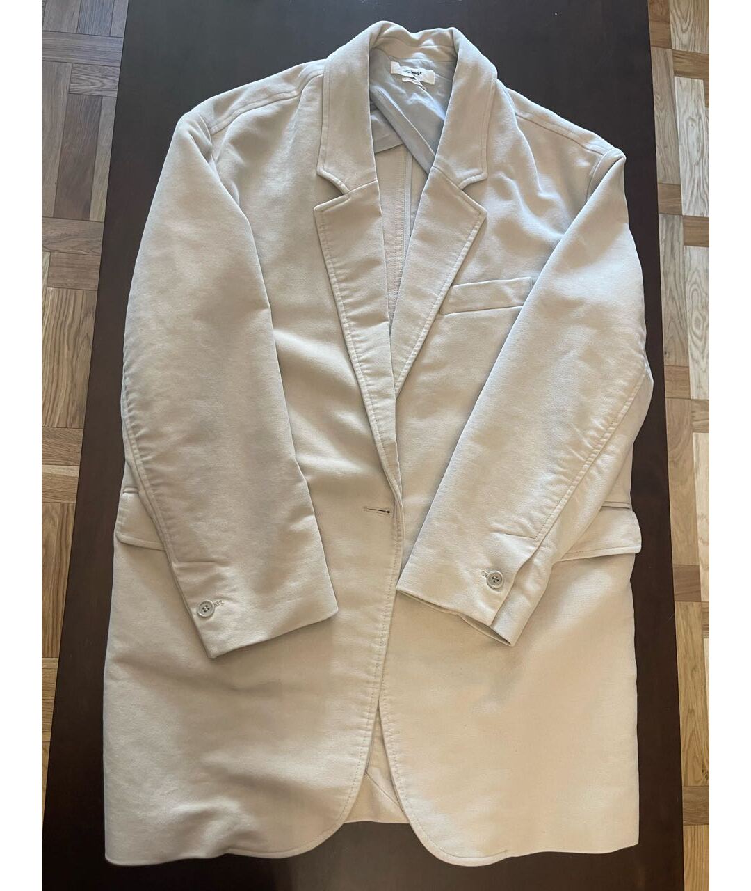 ISABEL MARANT ETOILE Бежевый хлопковый жакет/пиджак, фото 5