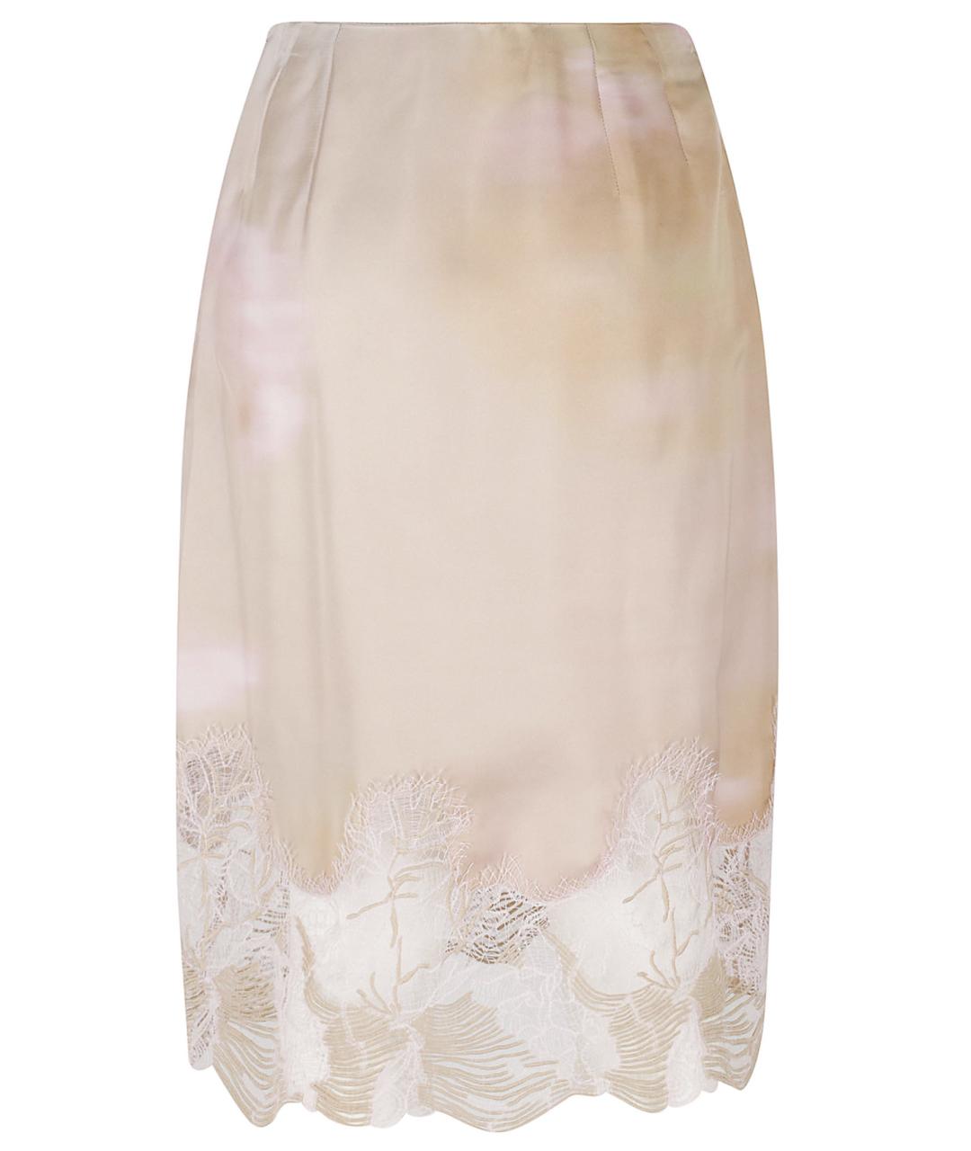 FABIANA FILIPPI Розовая шелковая юбка миди, фото 3