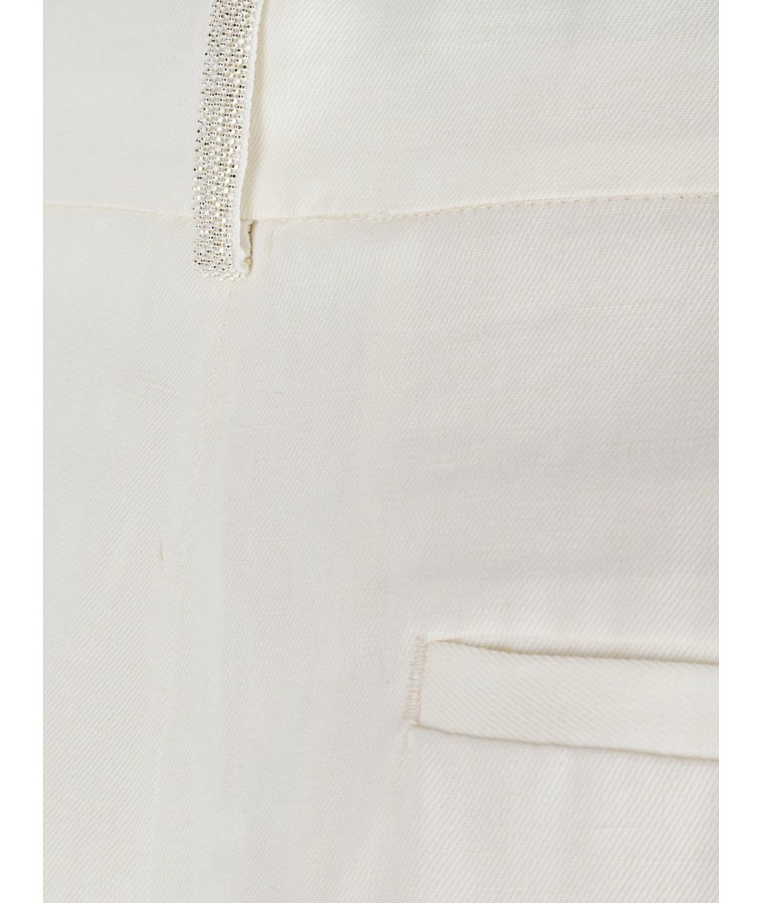 FABIANA FILIPPI Белые вискозные шорты, фото 2