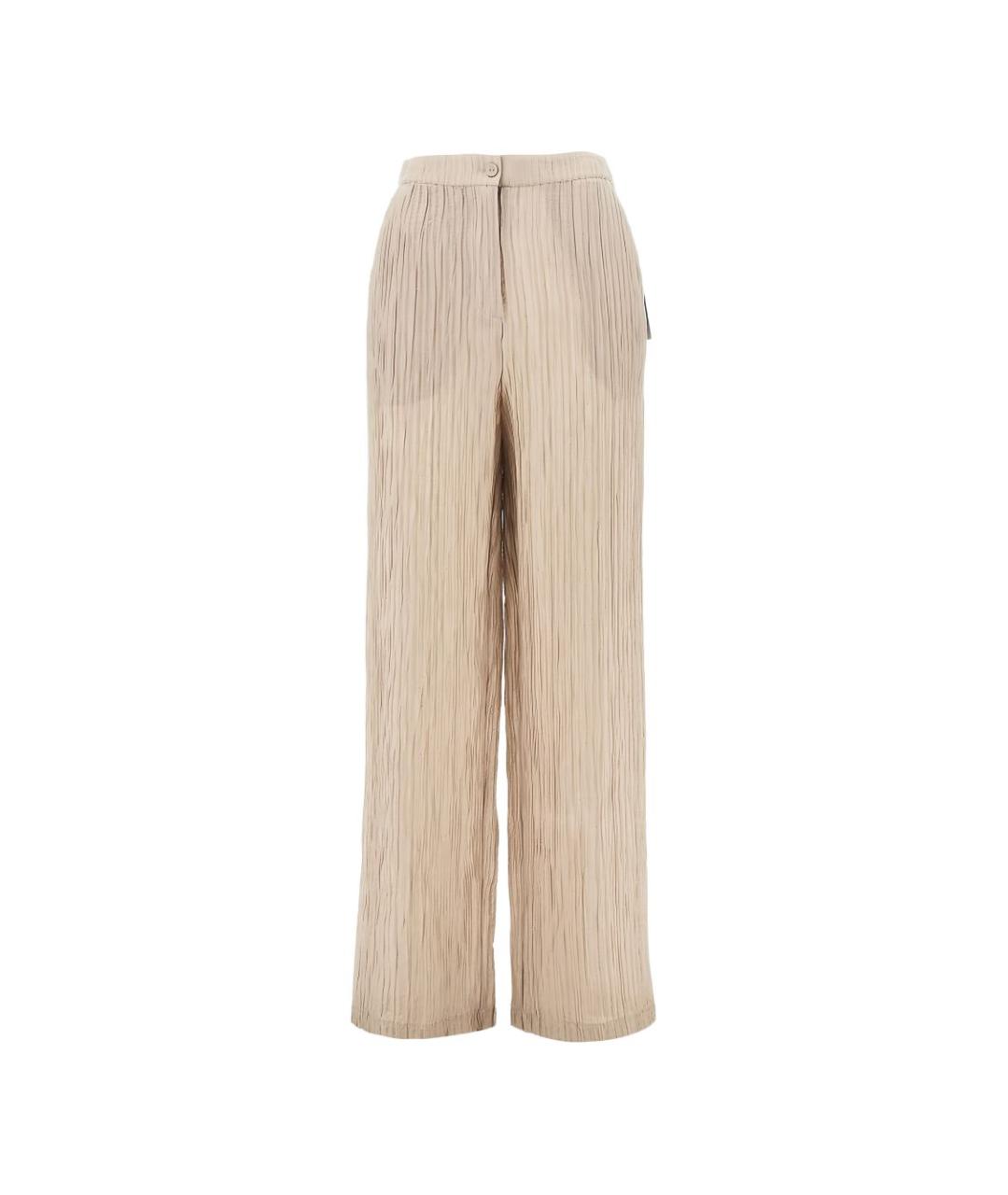 EMPORIO ARMANI Полиамидовые прямые брюки, фото 1