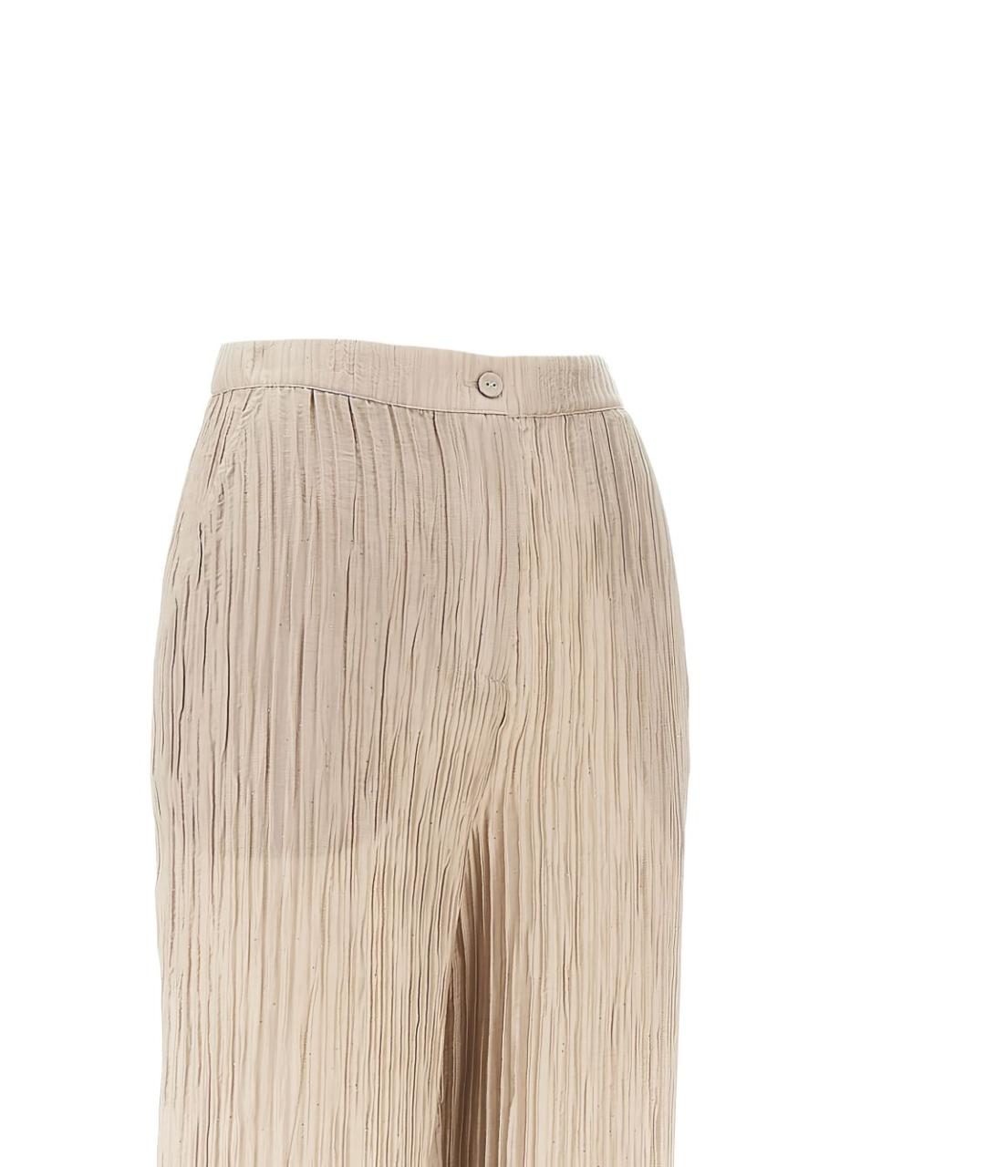 EMPORIO ARMANI Полиамидовые прямые брюки, фото 2