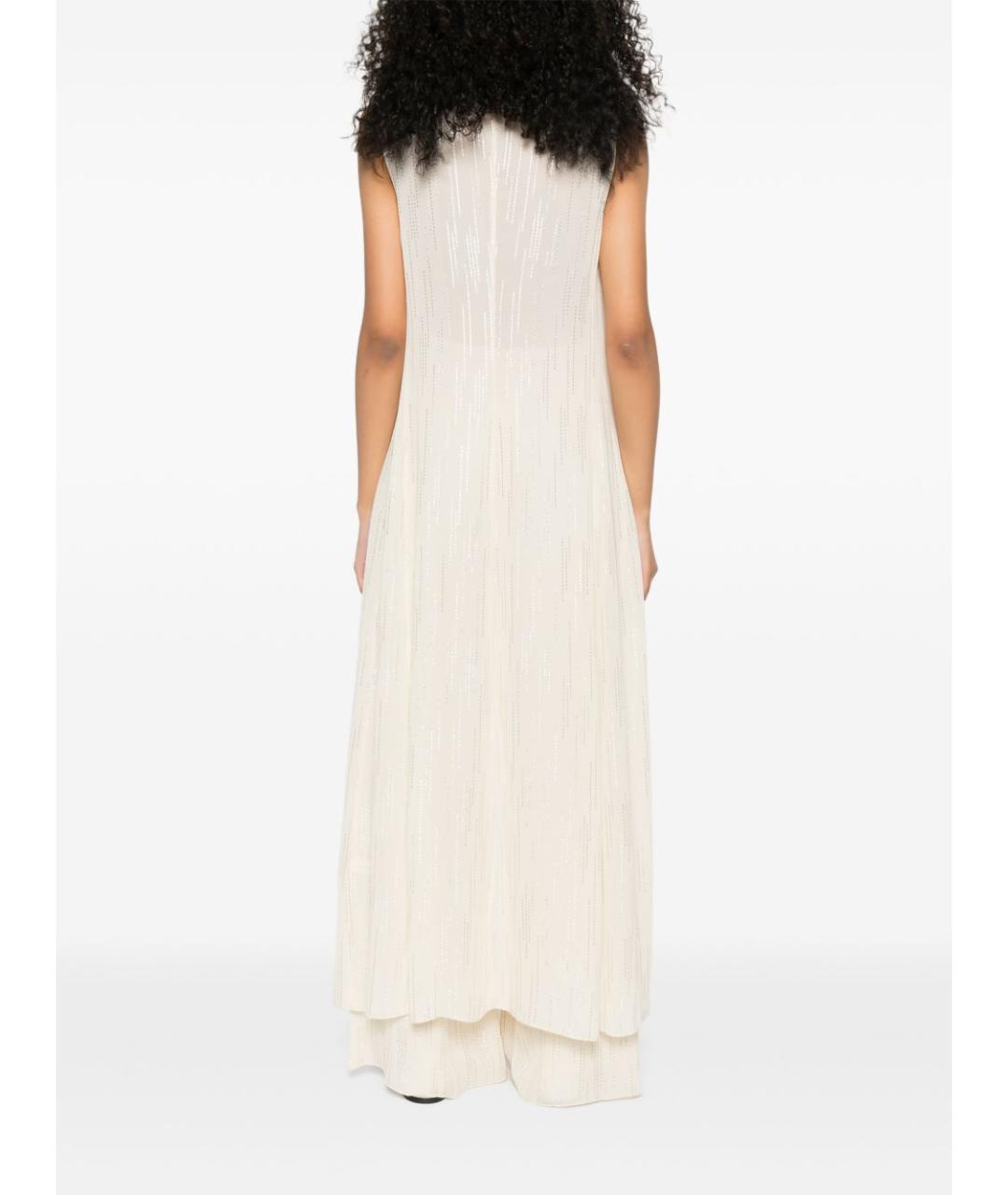 FORTE FORTE Белый вискозный кардиган, фото 5