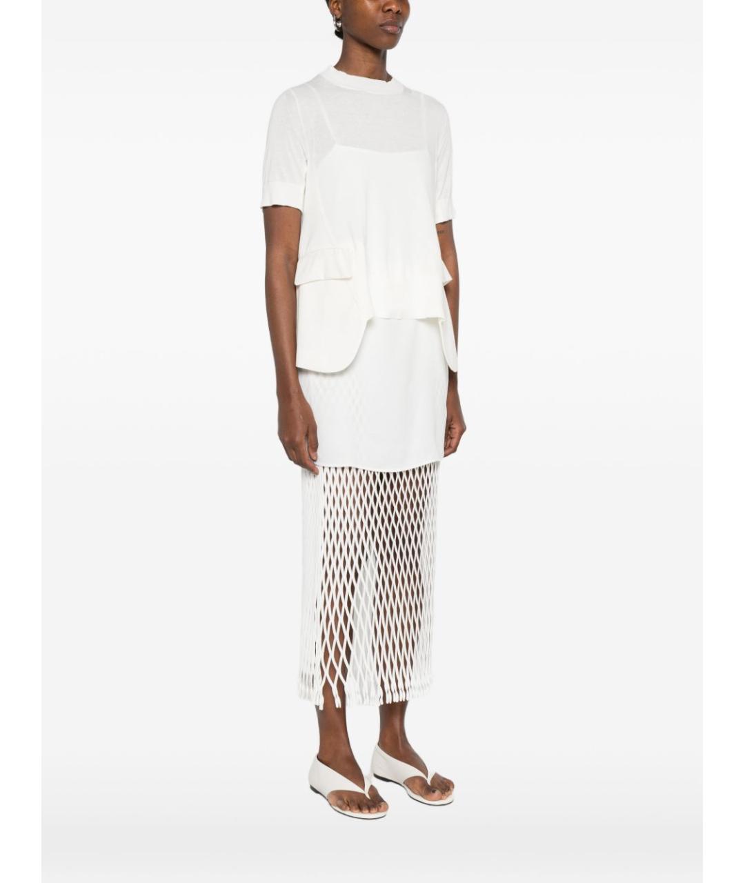 SACAI Белая футболка, фото 3