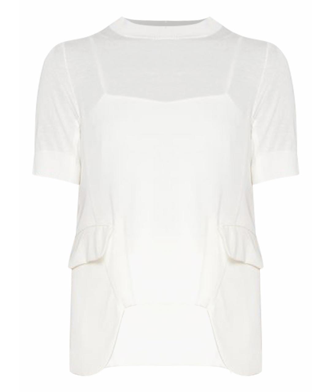 SACAI Белая футболка, фото 1