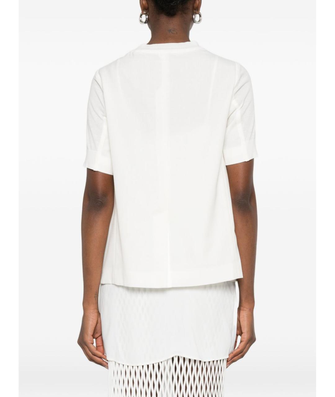 SACAI Белая футболка, фото 4