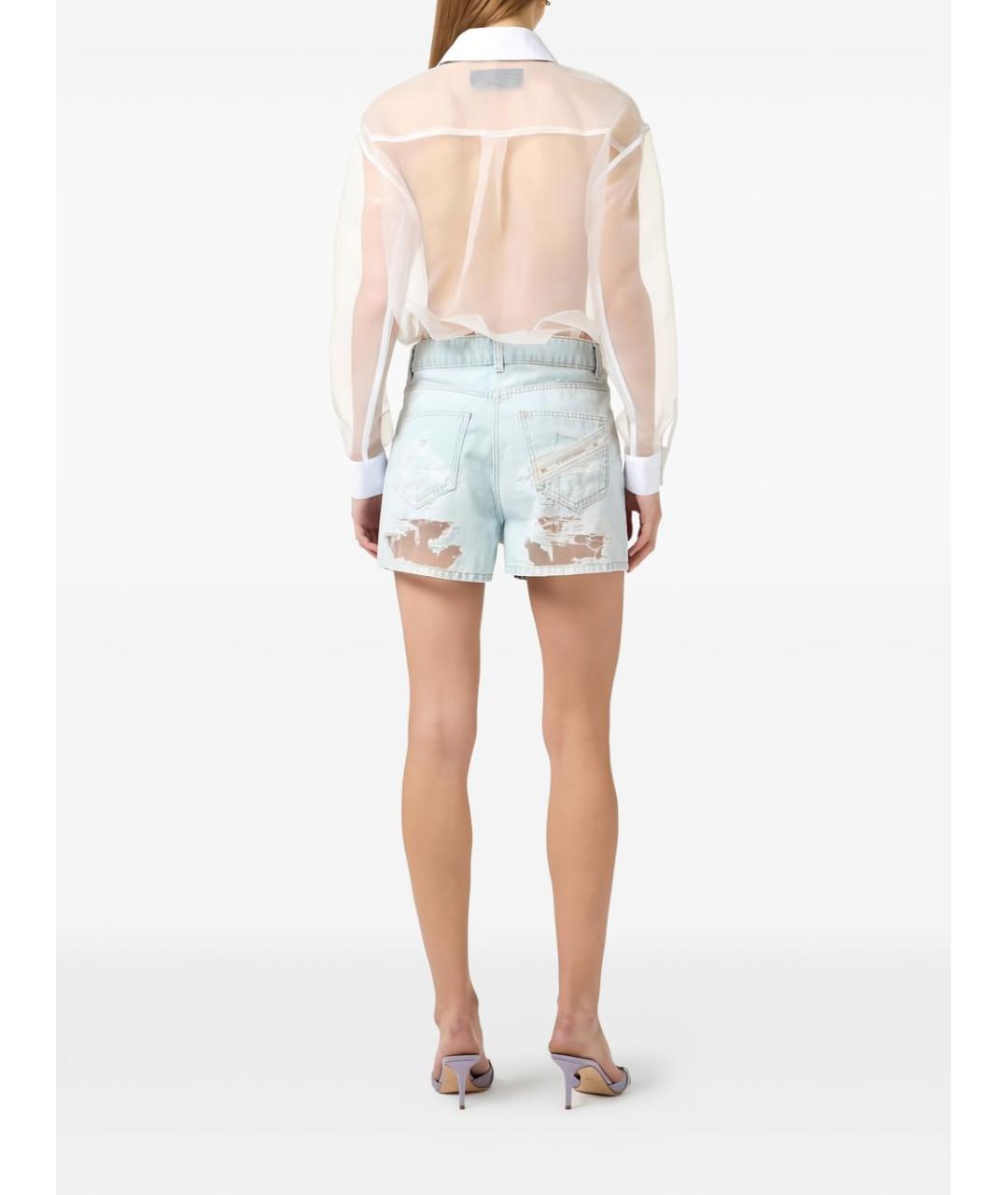 ELISABETTA FRANCHI Мульти хлопковый комбинезон, фото 3