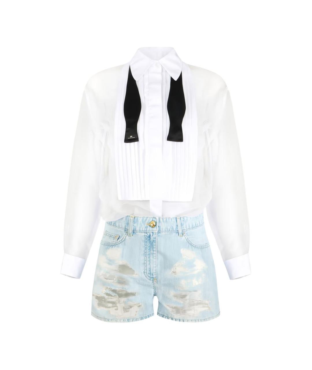 ELISABETTA FRANCHI Мульти хлопковый комбинезон, фото 1