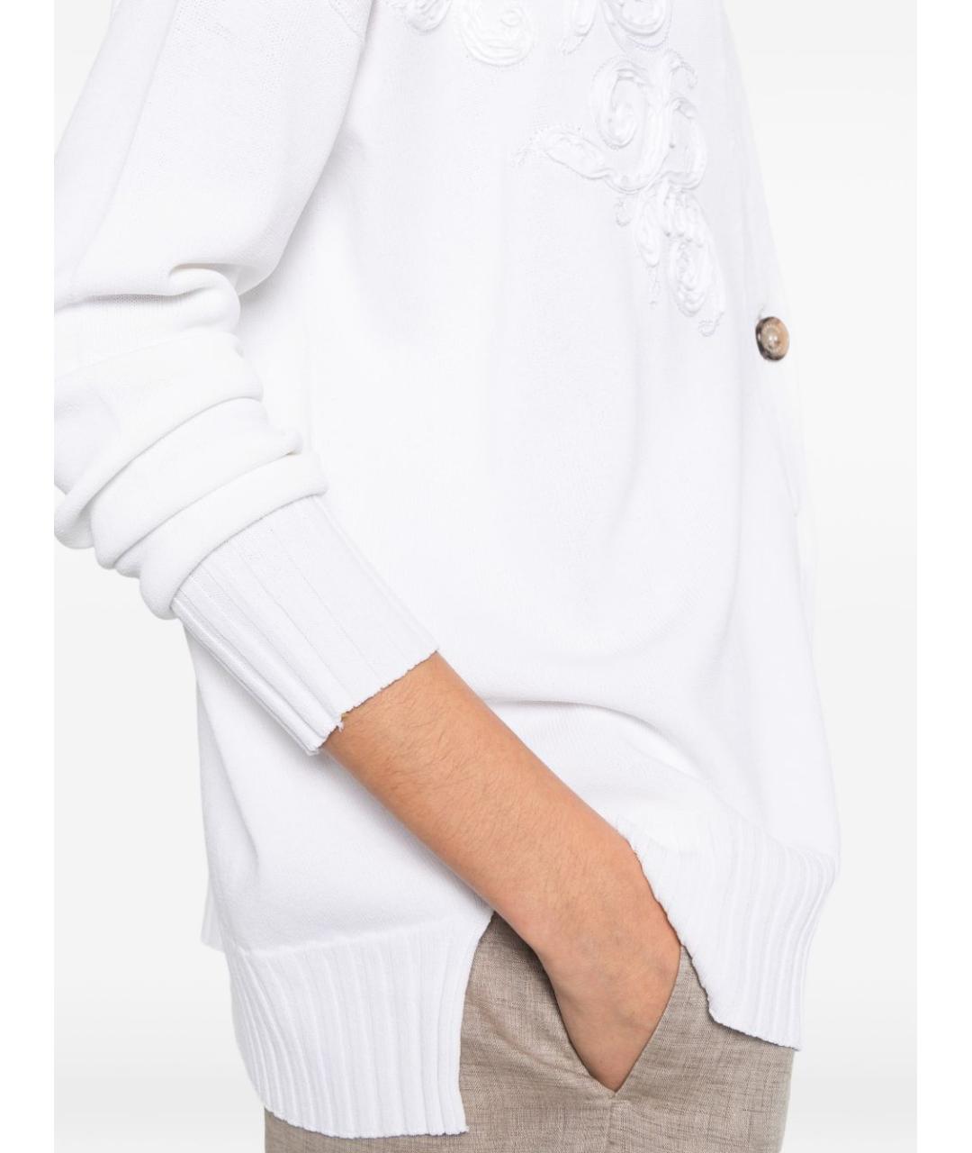 ERMANNO FIRENZE Белый кардиган, фото 2