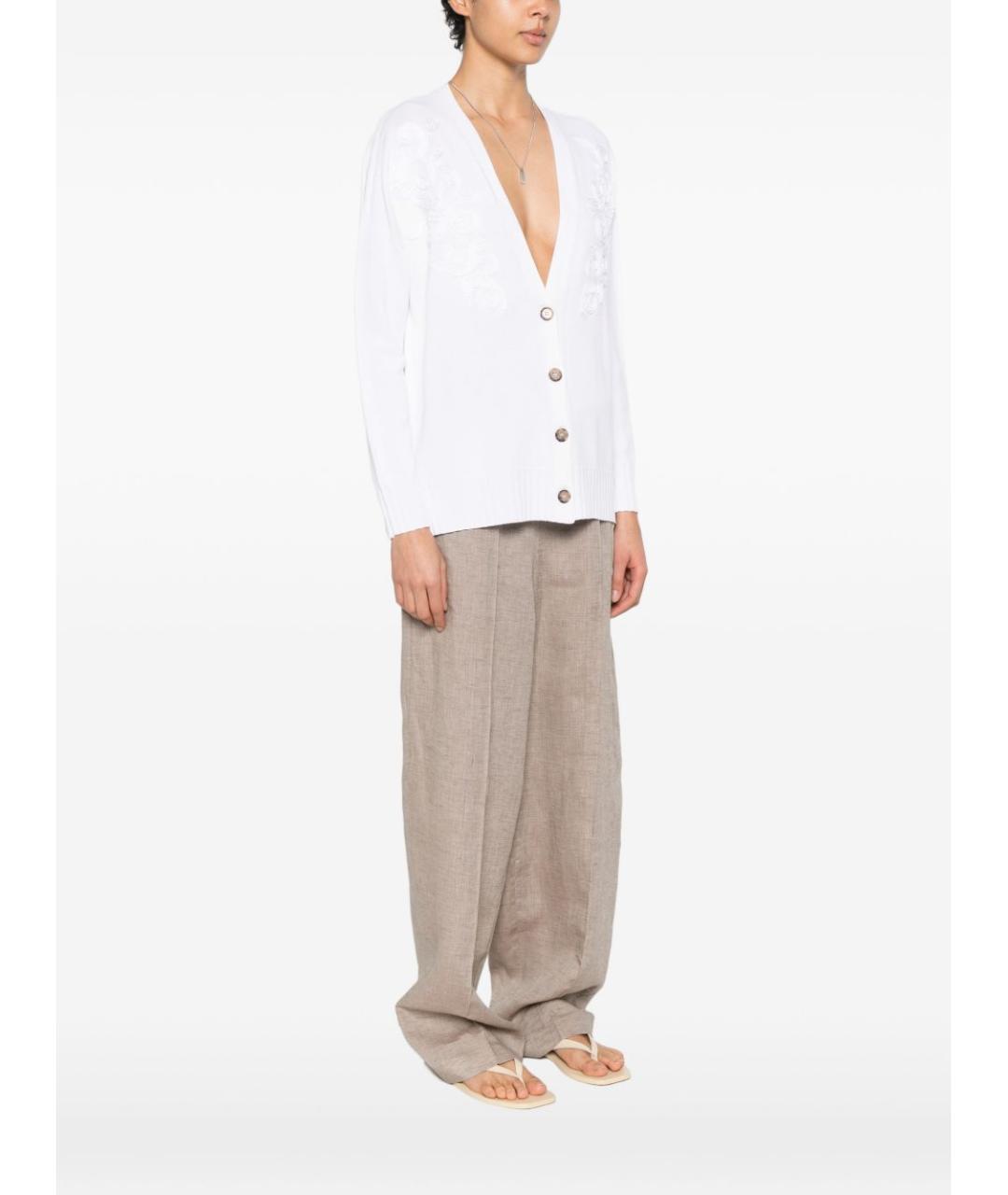 ERMANNO FIRENZE Белый кардиган, фото 5