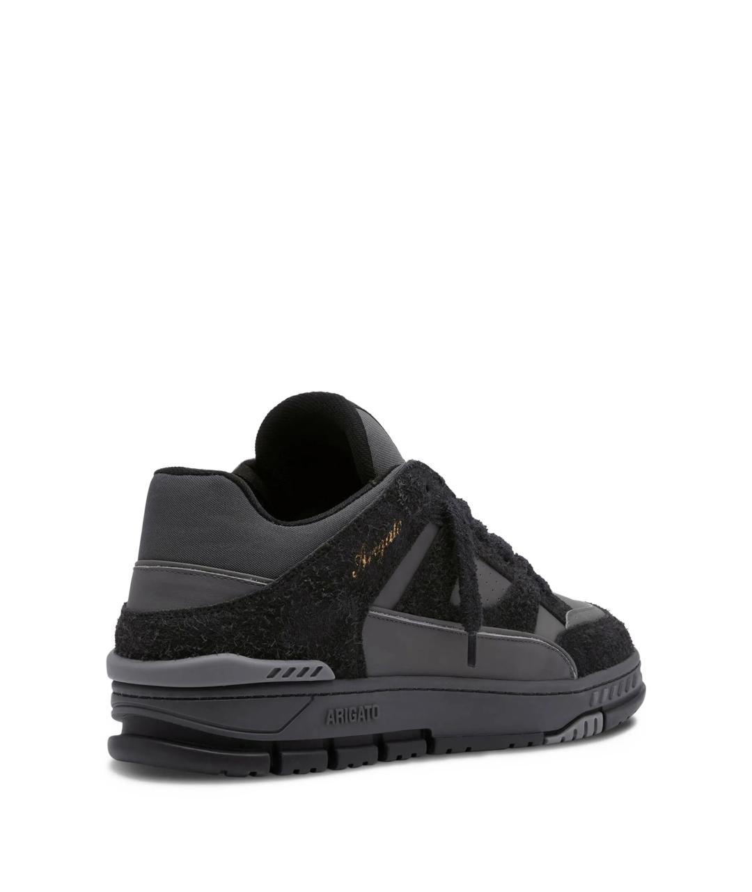 AXEL ARIGATO Черные кожаные низкие кроссовки / кеды, фото 4