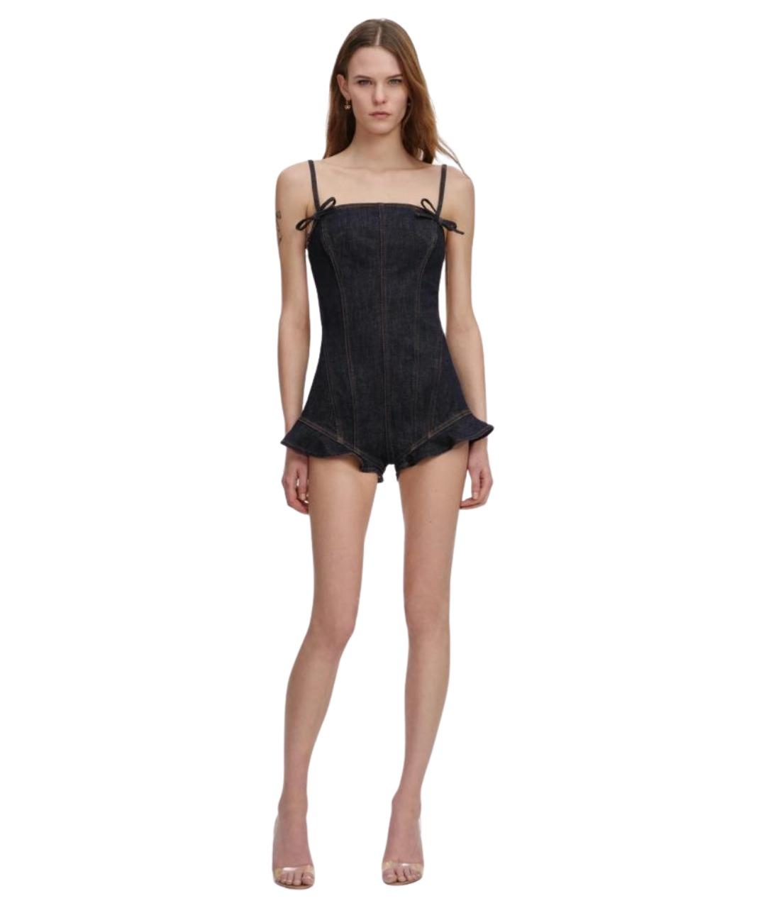 SELF-PORTRAIT Синий хлопковый комбинезон, фото 1