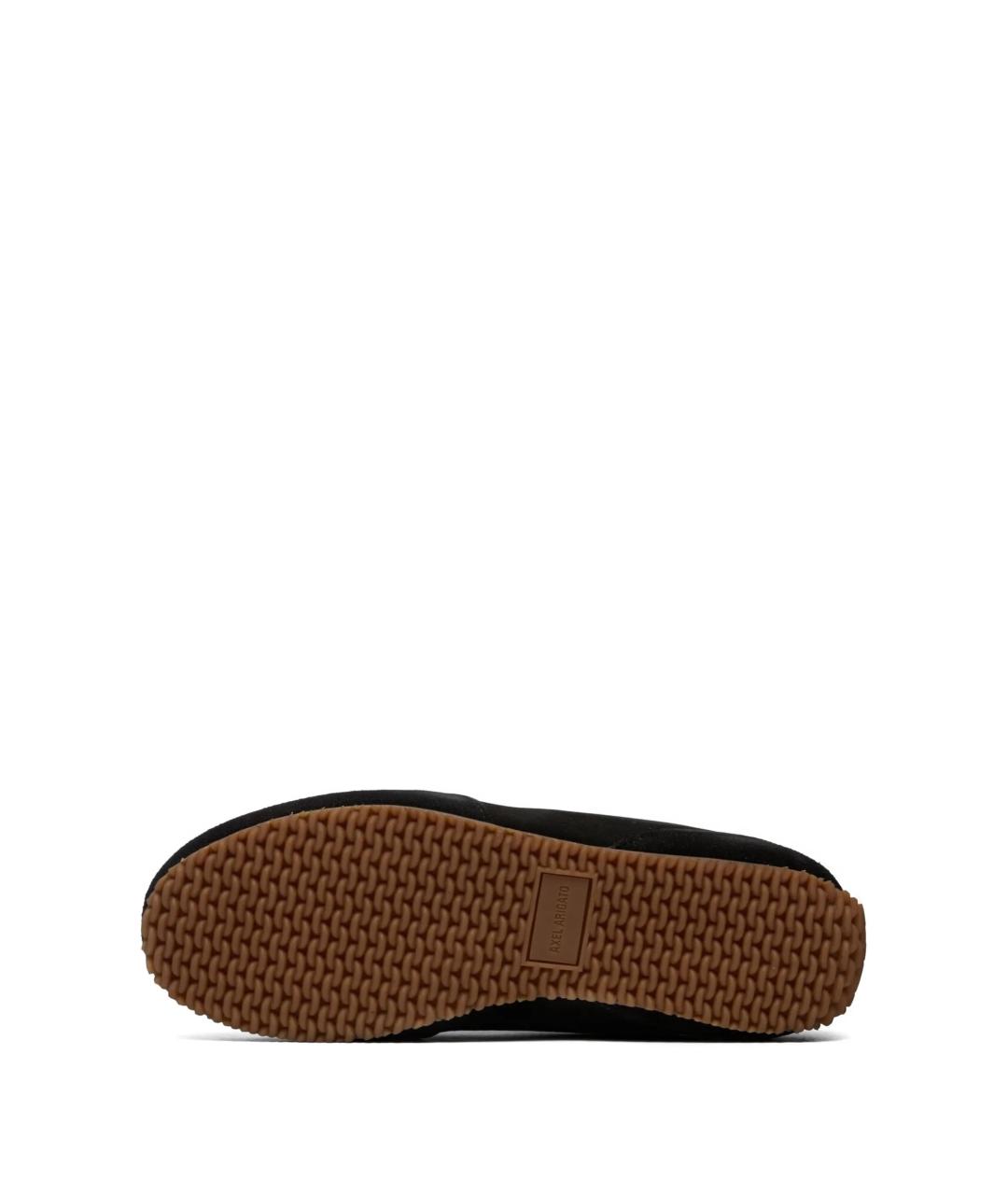 AXEL ARIGATO Черные замшевые низкие кроссовки / кеды, фото 4