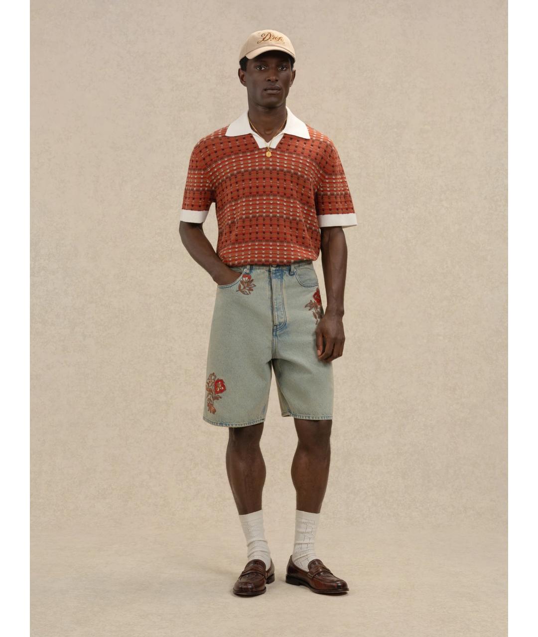 Drole de Monsieur Красная хлопковая футболка, фото 3