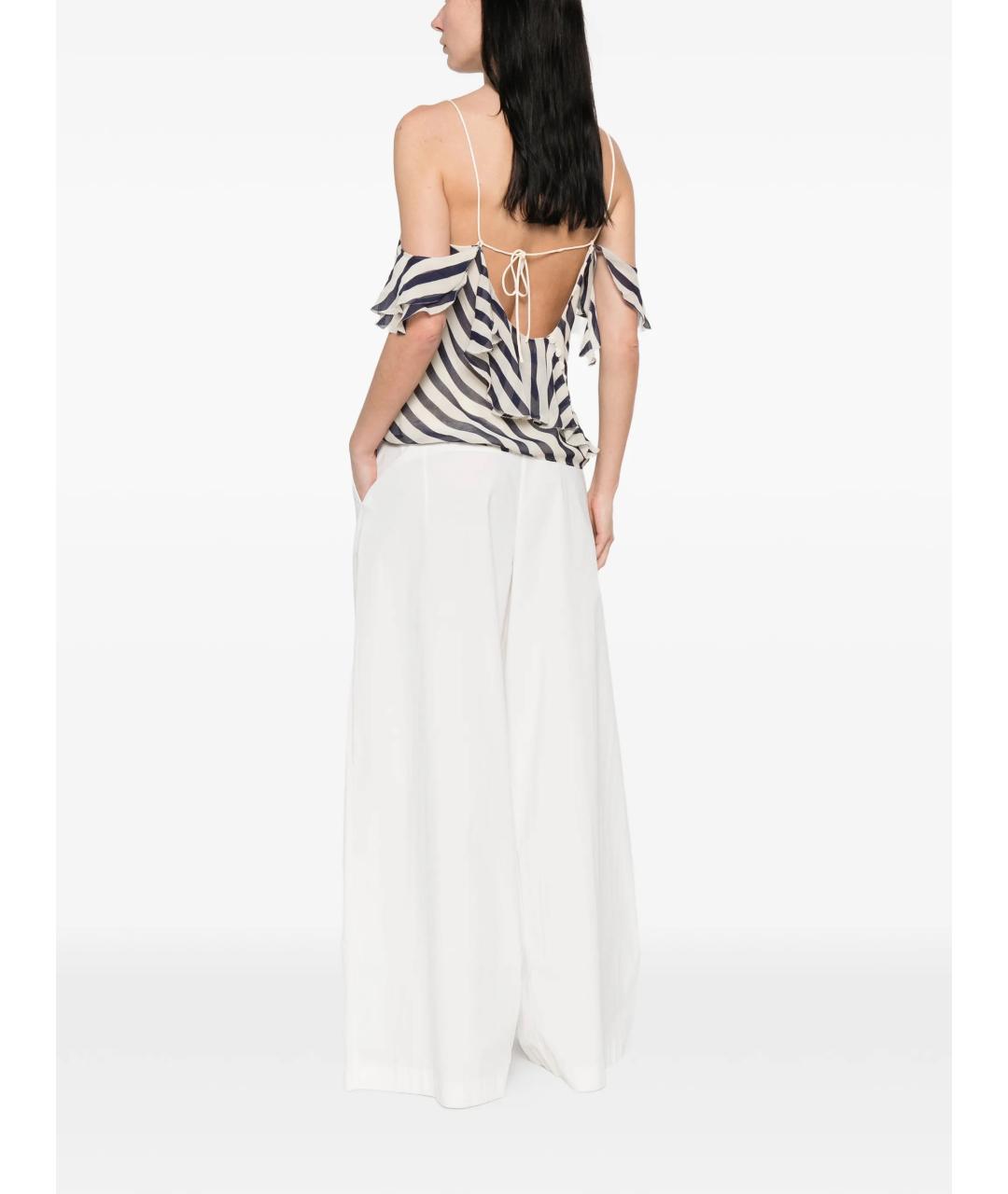 SELF-PORTRAIT Мульти вискозная блузы, фото 2