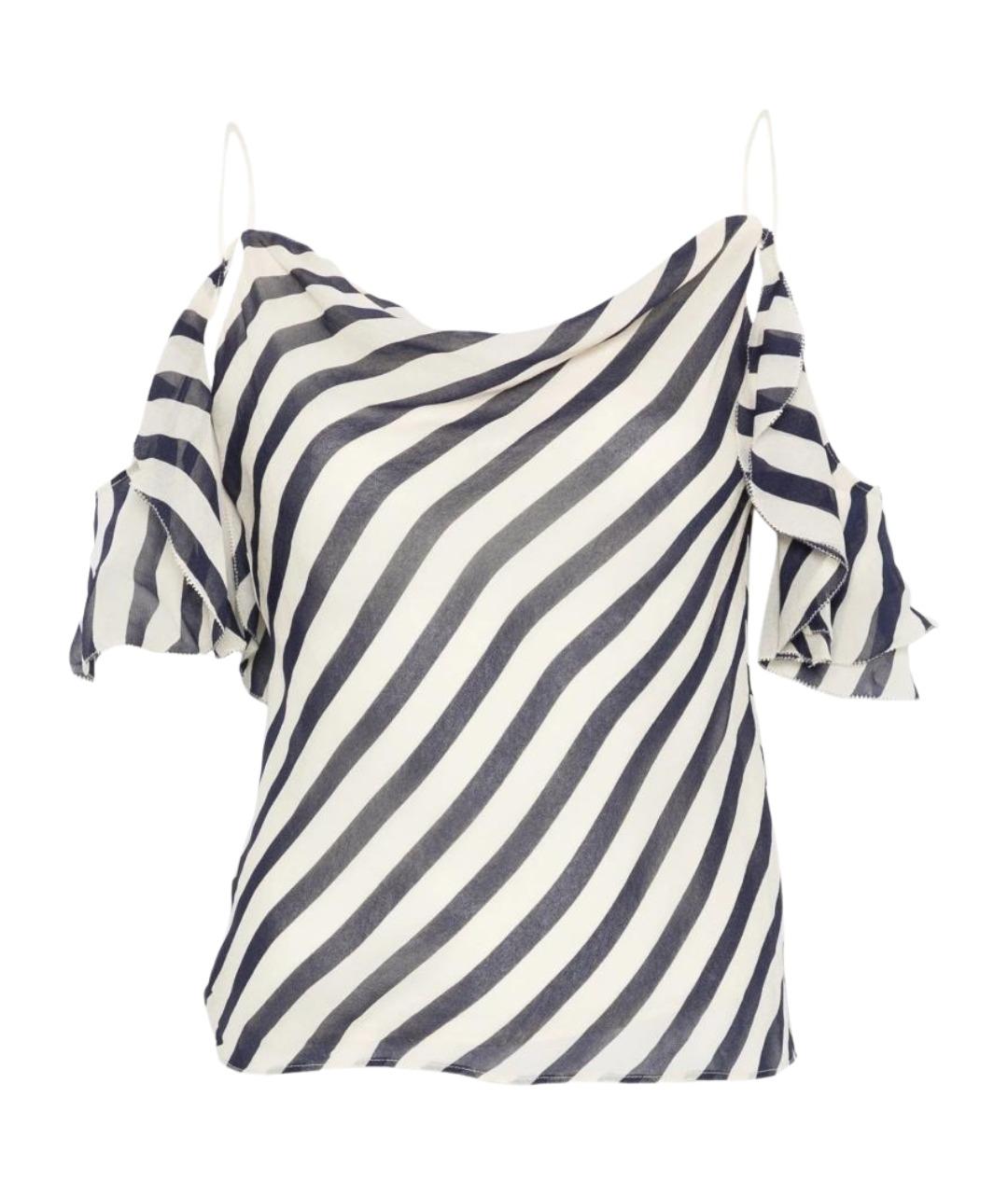 SELF-PORTRAIT Мульти вискозная блузы, фото 1