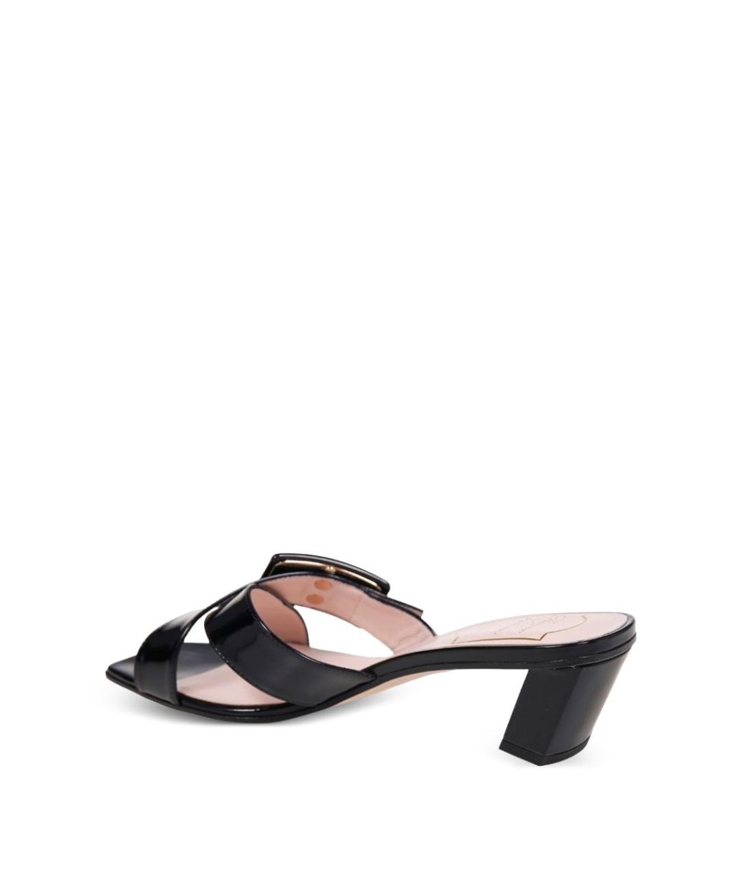 ROGER VIVIER Черные сандалии, фото 4