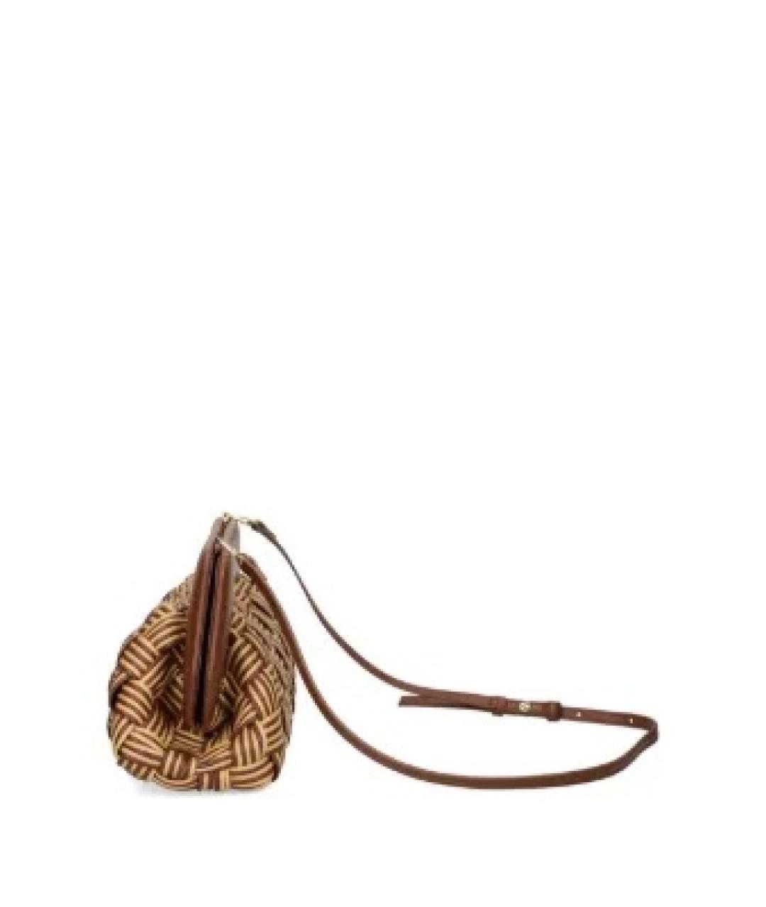 THEMOIRE Коричневая сумка через плечо, фото 4