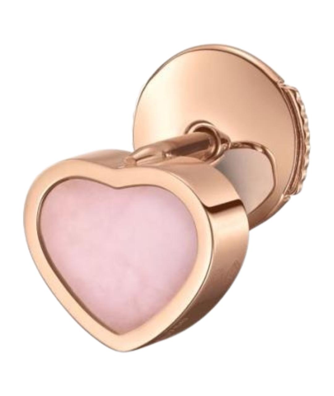 CHOPARD Золотые серьги из розового золота, фото 2