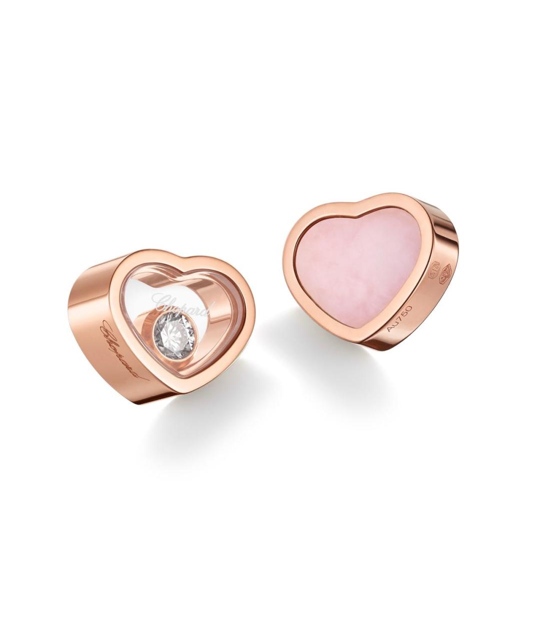 CHOPARD Золотые серьги из розового золота, фото 7