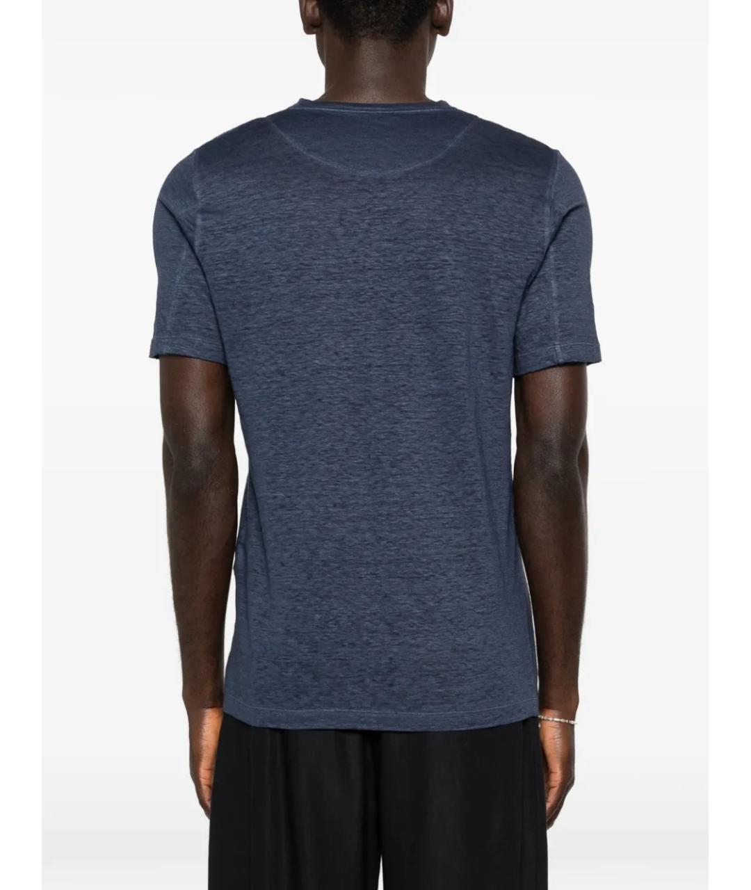 120% LINO Синяя футболка, фото 4