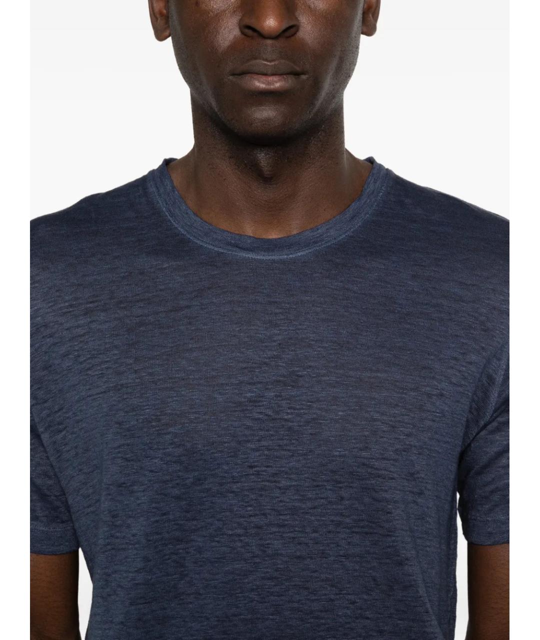 120% LINO Синяя футболка, фото 5