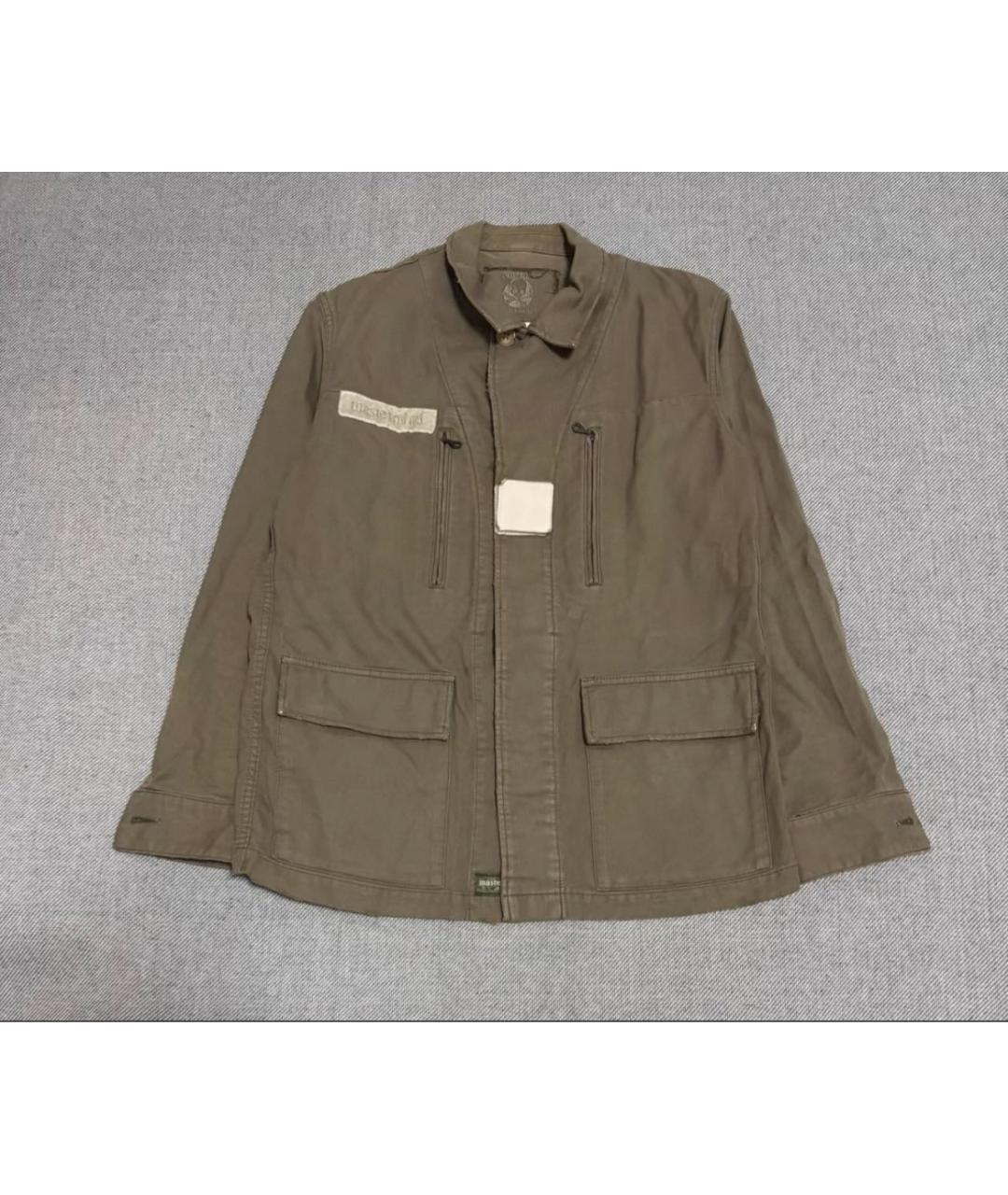 MASTERMIND JAPAN Коричневая хлопковая куртка, фото 2