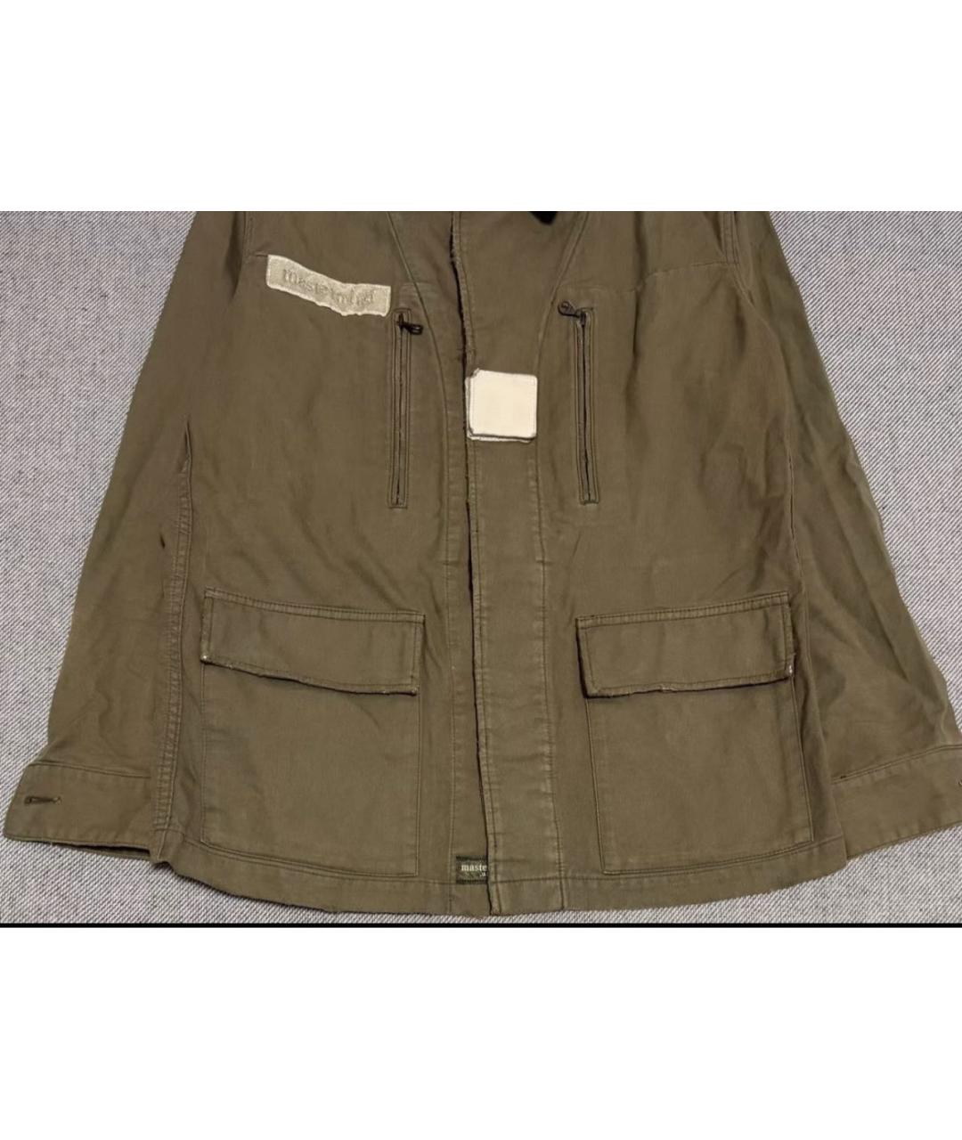 MASTERMIND JAPAN Коричневая хлопковая куртка, фото 3