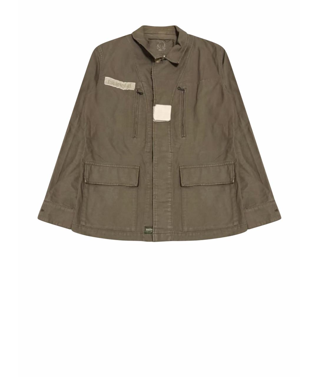 MASTERMIND JAPAN Коричневая хлопковая куртка, фото 1