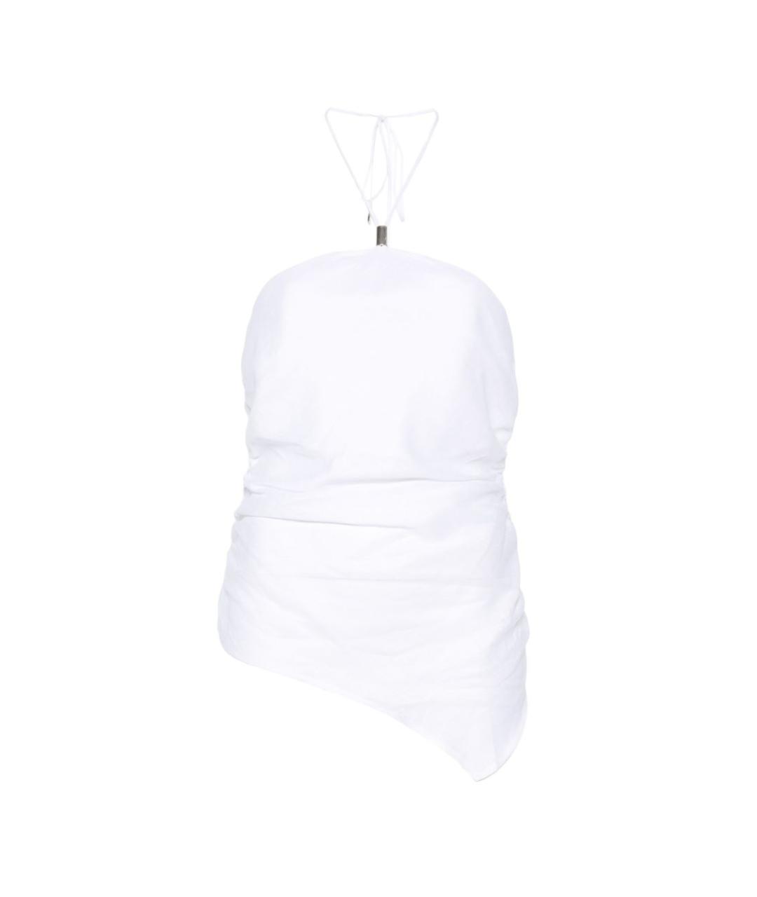 SEMICOUTURE Белая майка, фото 1