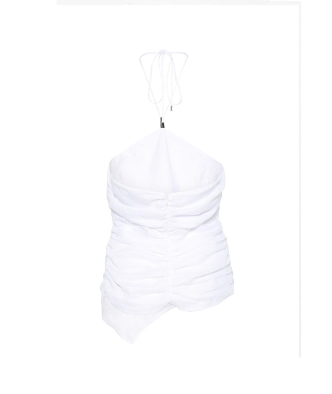 SEMICOUTURE Белая майка, фото 3