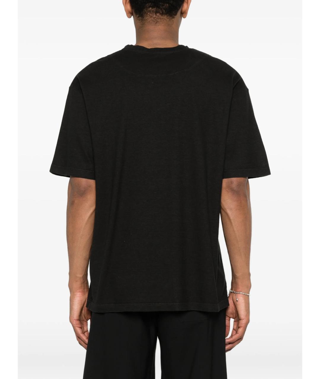 120% LINO Черная футболка, фото 4